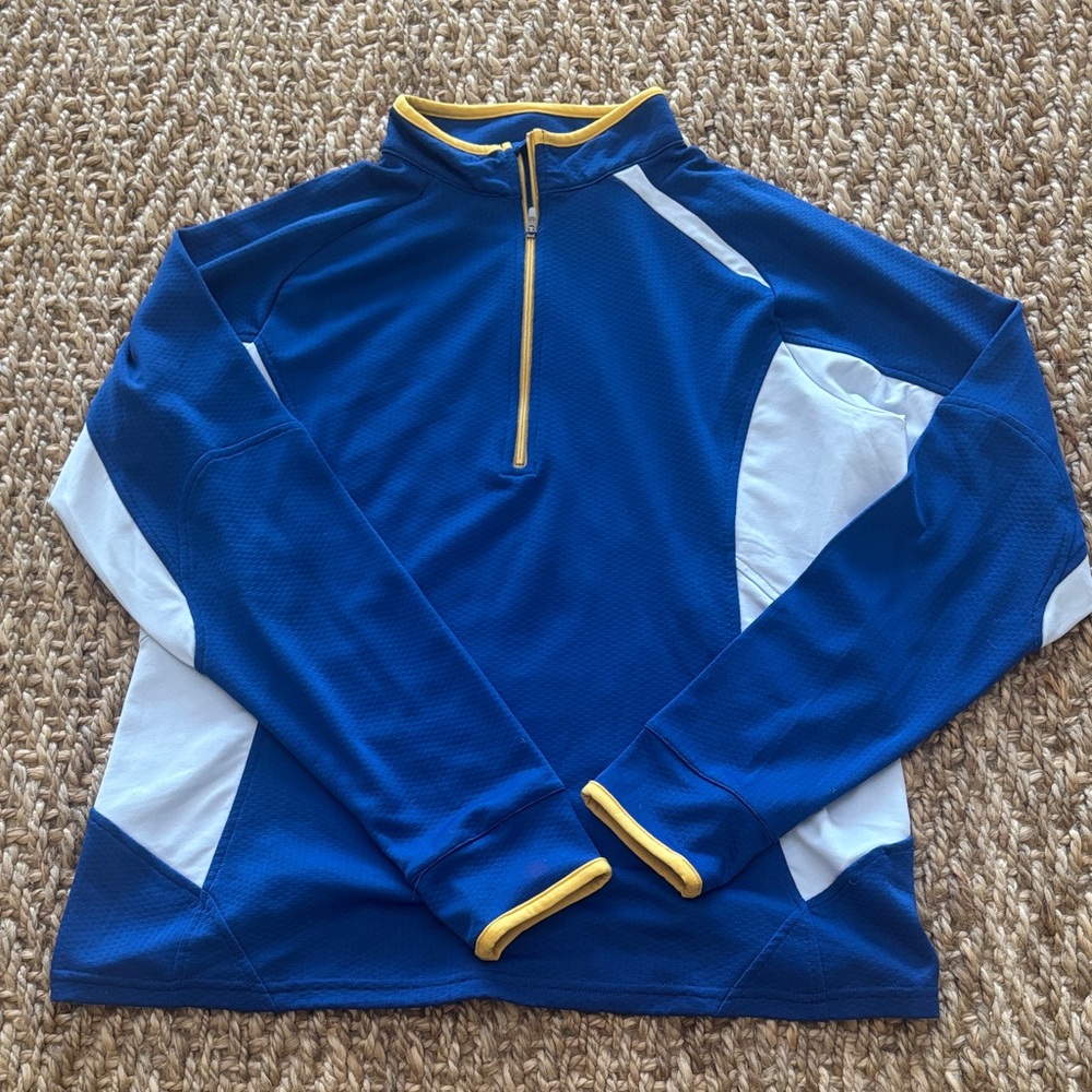 Nike Women Fit Dry Long Sleeve 1/4 Zip Top